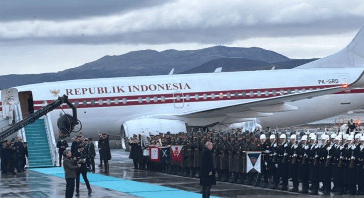 Presiden Prabowo Tiba di Turki, Disambut Erdogan dan Hadiri Antalya Diplomatic Forum