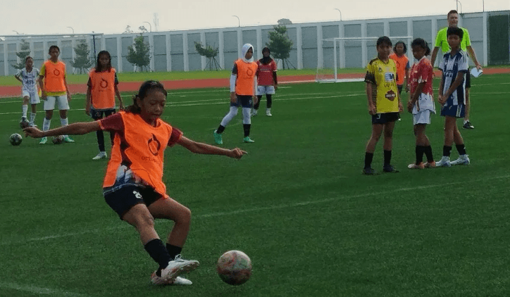 Tim Sepak Bola Putri Indonesia U-12 dan U-14 Jalani TC di Kudus untuk Persiapan JSSL Singapore 7’s 2025