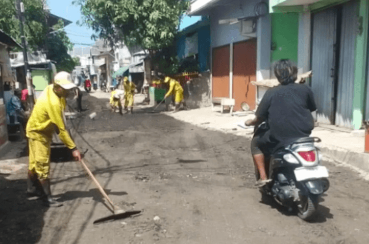 Pemkot Jakarta Utara Perbaiki Jalan Rusak di Semper Barat Sepanjang 650 Meter