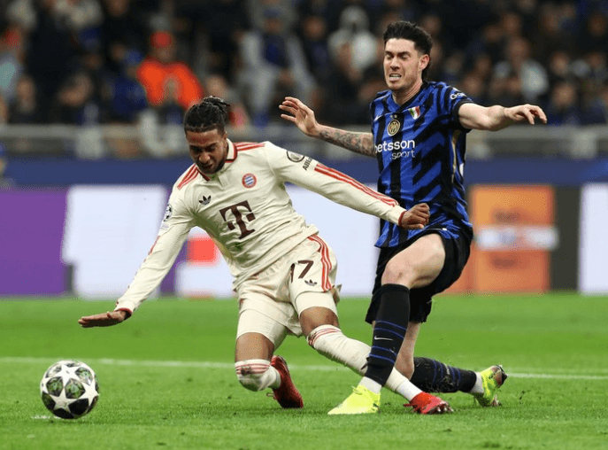 Babak Pertama Inter Milan vs Bayern Munich Berakhir Tanpa Gol Meski Penuh Tekanan