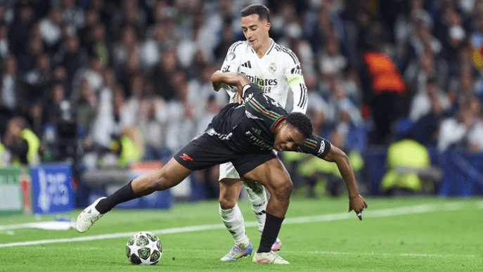 Saling Gagal Penalti Warnai Babak Pertama Real Madrid vs Arsenal yang Berakhir Imbang