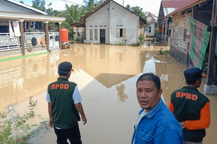 Puluhan KK Terdampak Banjir Luapan Kali Wanggu dan Lepo-lepo di Kendari