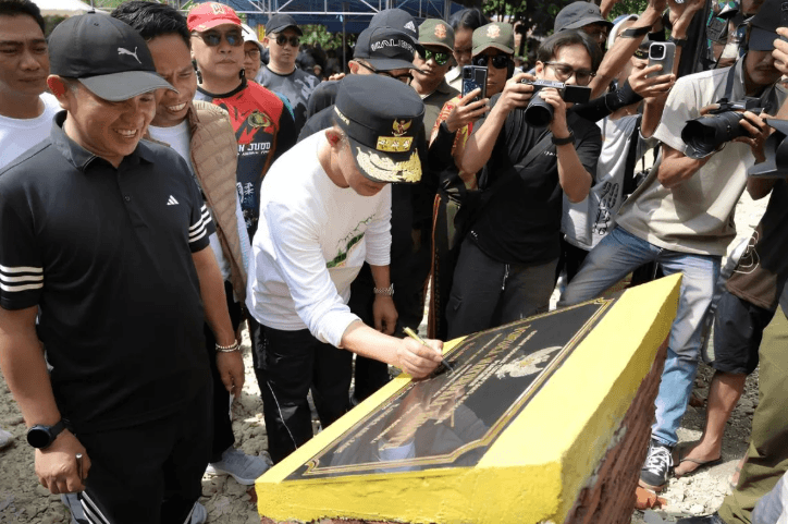 Gubernur Resmikan Air Terjun Pofua'a Bente Sebagai Destinasi Wisata Baru Sulawesi Tengah
