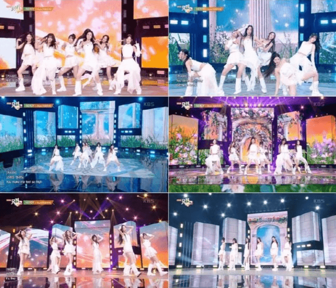 Ifeye Tampil Percaya Diri di Panggung Perdana 'Music Bank'