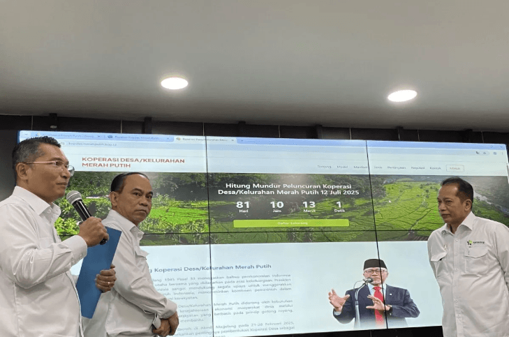 Pemerintah Luncurkan Situs Resmi untuk Pendaftaran Koperasi Desa Merah Putih