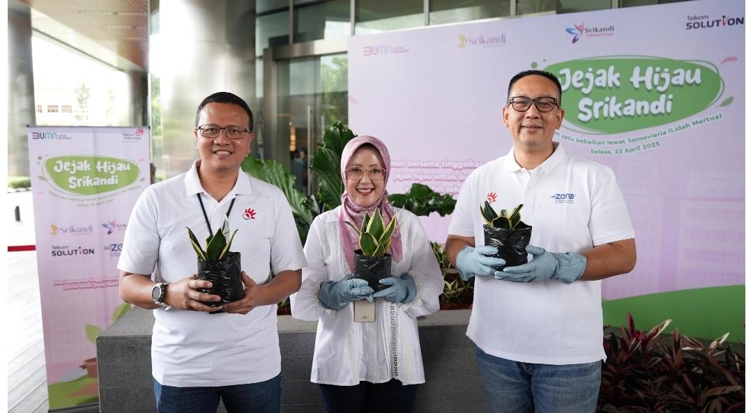 Perkuat Aksi ESG GoZero%, TelkomGroup Gelar Program Jejak Hijau Srikandi