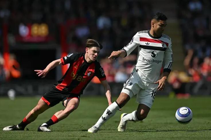 MU Selamat dari Kekalahan di Markas Bournemouth Berkat Gol Rasmus Hojlund di Injury Time
