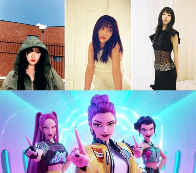 Jeongyeon, Jihyo, dan Chaeyoung Twice Beri Suara dalam Soundtrack Film Animasi Netflix "K-Pop Demon Hunters"