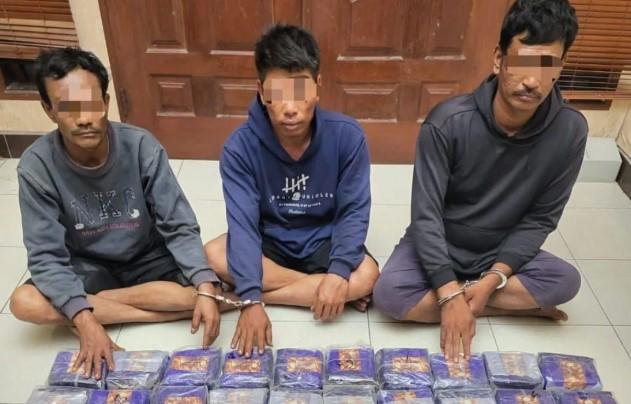 Penyelundupan 30 Kg Sabu Digagalkan di Labuhanbatu Utara, Polda Sumut Tangkap Tiga Nelayan