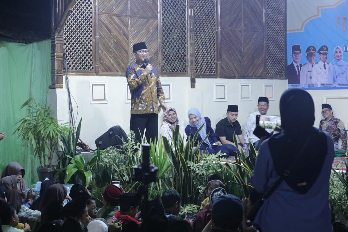 Mendes Yandri Ajak Warga Desa Kopo Sukseskan Kopdes Merah Putih