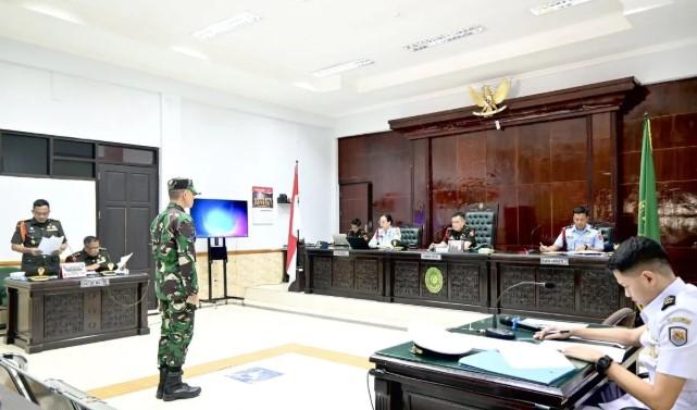 Sidang Perdana Prajurit TNI AL Kasus Pembunuhan Jurnalis Digelar di Dilmil Banjarmasin