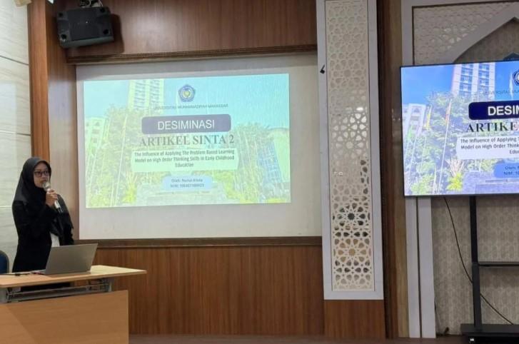 Mahasiswa PG PAUD Unismuh Lulus Tanpa Skripsi, Ini Penjelasannya