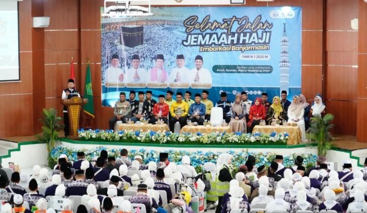 Kloter 5 Embarkasi Banjarmasin Diberangkatkan ke Madinah, Total 2.115 Jamaah Sudah Tiba di Tanah Suci