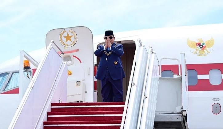 Presiden Prabowo Kembali ke Tanah Air Usai Bertemu Sultan Brunei dan Terima Tanda Kehormatan