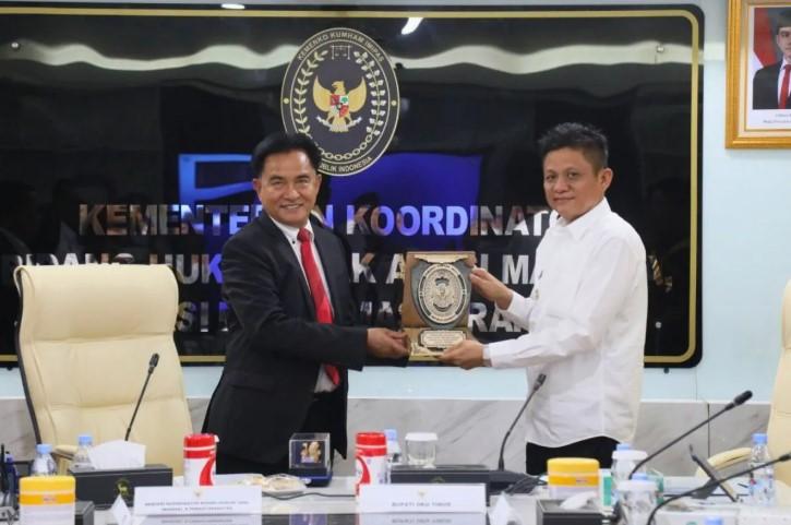 Yusril Ihza Mahendra Minta OKU Timur Segera Ajukan Usulan Resmi Pembangunan Lapas