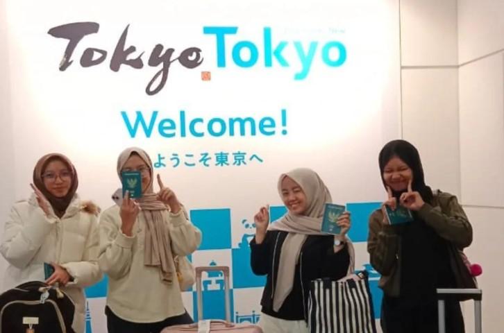 Empat Siswi Bukittinggi Jalani Program Pertukaran Budaya di Jepang, Tinggal Bersama Keluarga Angkat dan Sekolah di Tokyo