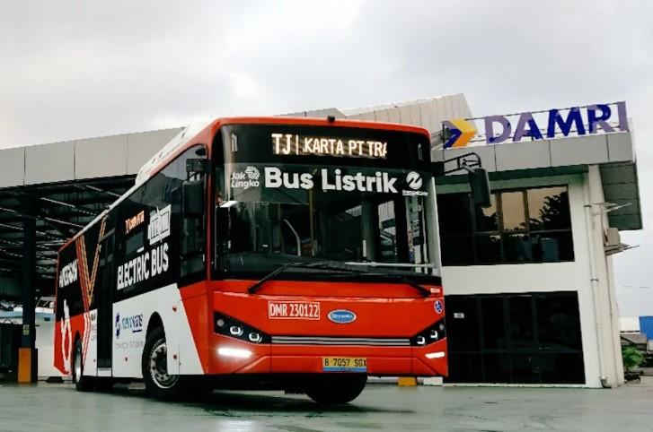 Damri Targetkan 200 Bus Listrik Tambahan di 2025 untuk Dukung Transportasi Berkelanjutan