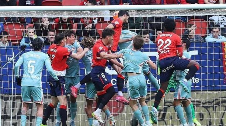 Atletico Madrid Tumbang di El Sadar Usai Dihajar Osasuna Dua Gol Tanpa Balas