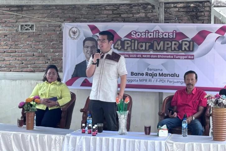 Kerukunan dan Gotong Royong Jadi Fokus Utama Dalam Sosialisasi Empat Pilar MPR RI di Simalungun.