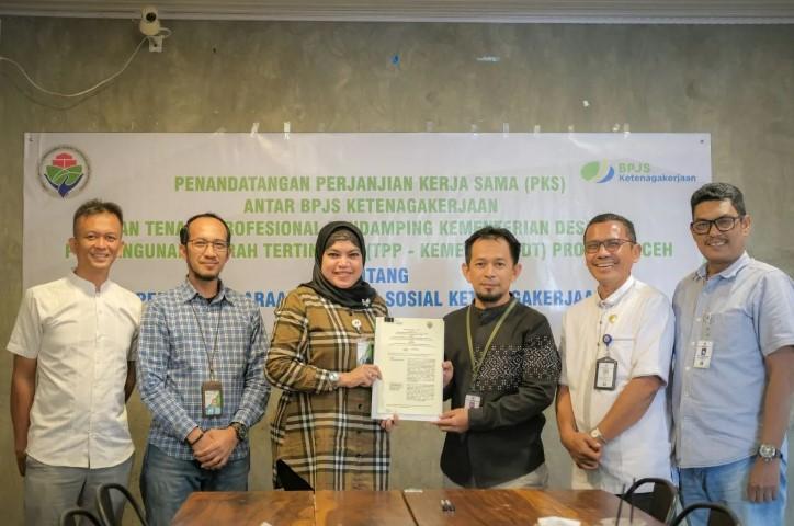 Tenaga Pendamping Desa Aceh Resmi Terdaftar dalam Program JHT BPJAMSOSTEK