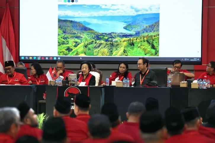 Megawati Minta Kepala Daerah PDIP Jaga Standar UNESCO di Geopark Kaldera Toba