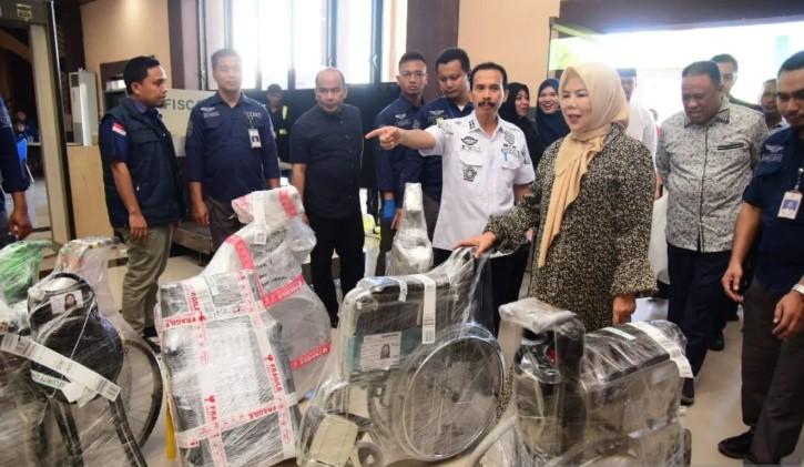 Idah Syahidah Apresiasi Sistem Keamanan Koper Jamaah Haji Gorontalo: Ada Penanda Warna dan Penyegelan Ketat