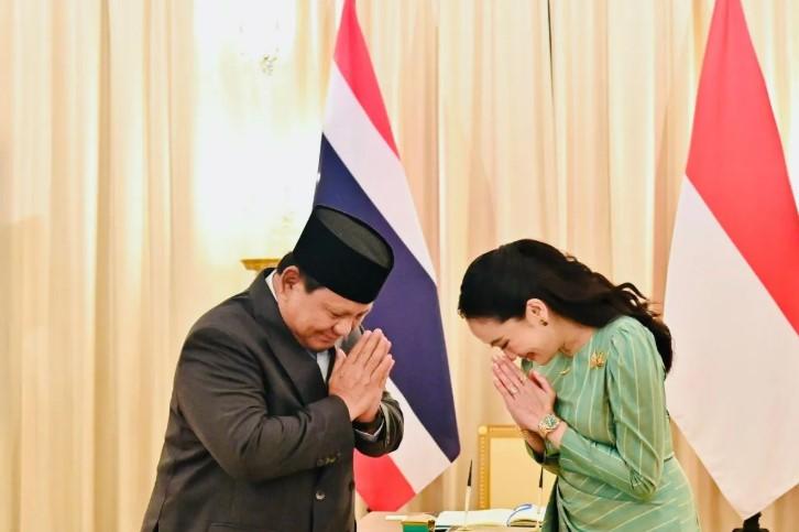 Prabowo Apresiasi Pembukaan Rute Penerbangan Baru Bangkok–Surabaya dan Medan dalam Pertemuan dengan PM Thailand