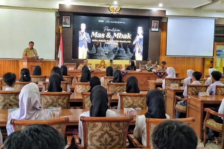Kepala Disparpora Buka Ajang Pemilihan Mas dan Mbak Duta Wisata Kabupaten Magelang 2025