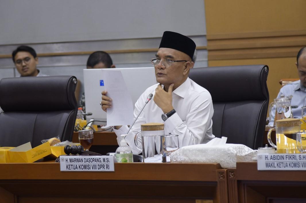 Komisi VIII DPR Soroti Pemisahan Jemaah Haji dan Permasalahan Administratif dalam RDP Bersama Kemenag