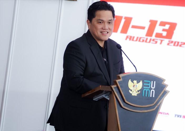 Erick Thohir Bahas Kontrak Baru Pengadaan Pesawat Garuda dengan Boeing