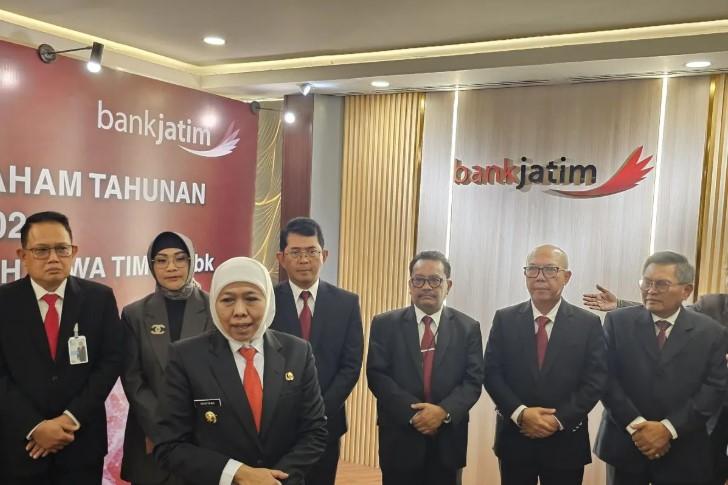 Bank Jatim Bagikan Dividen Rp821,49 Miliar dan Umumkan Susunan Direksi Baru