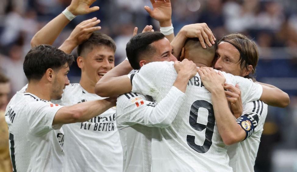Real Madrid Menang 2-0 atas Real Sociedad di Laga Perpisahan Ancelotti, Modric, dan Vazquez