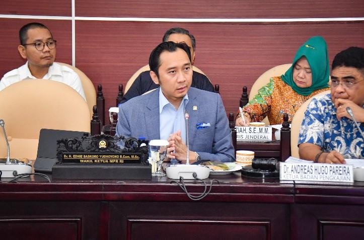 Ibas di Rapat Pengkajian MPR: Perlukah PPHN Jadi Jangkar, Layar, dan Kompas Hadapi Gelombang Global?