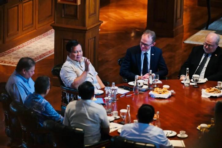 Prabowo Terima Utusan Pendidikan Inggris, Bahas Kampus Inggris di Indonesia dan Riset SDA