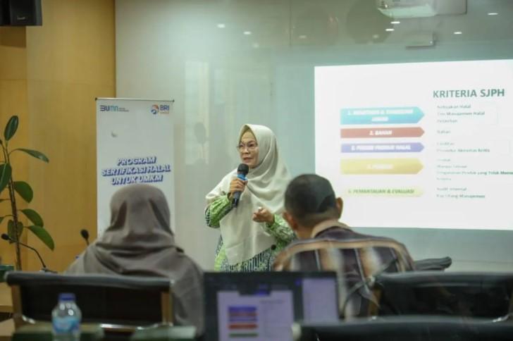 BRI Fasilitasi Sertifikasi Halal untuk UMKM Lewat Program BRI Peduli