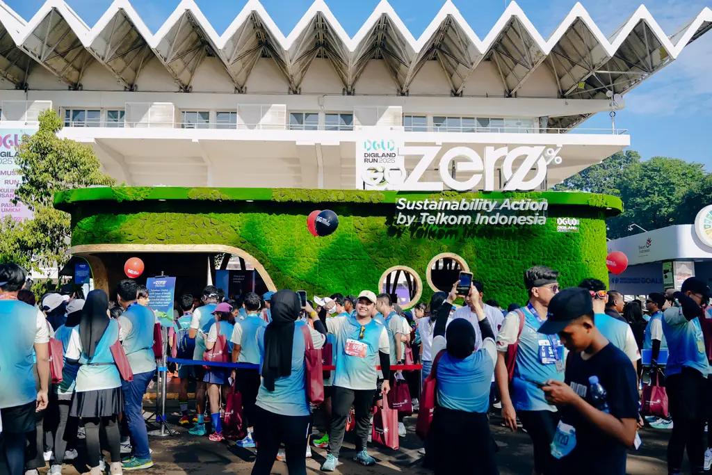 Telkom Hitung Emisi Digiland, Tanam Puluhan Ribu Pohon