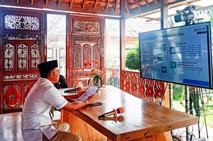 Presiden Prabowo Serahkan Sapi Kurban ke Lampung Barat, Bupati Harap Bisa Pererat Silaturahmi
