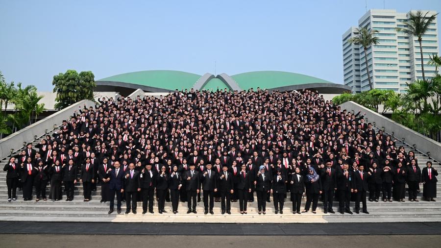 614 PPPK Dilantik, DPR RI Lakukan Transformasi SDM