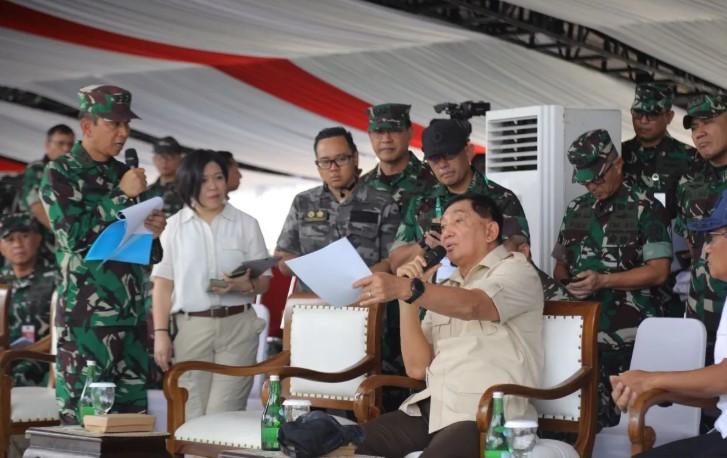 Menteri Pertahanan Tinjau Persiapan Indo Defence 2025, Pastikan Acara Berjalan Optimal