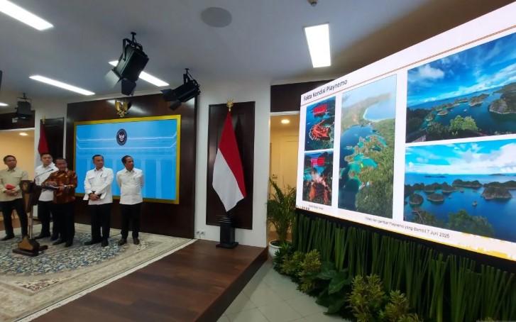 Pemerintah Cabut Izin Tambang Empat Perusahaan di Raja Ampat, Tegaskan Komitmen Lingkungan