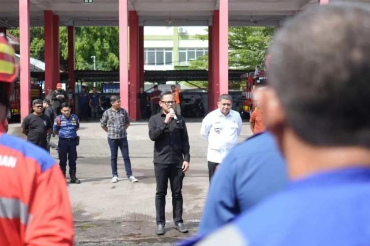 Damkarmat Makassar Diakui Nasional, Diproyeksikan Jadi Kota Percontohan Sistem Layanan Darurat Terpadu