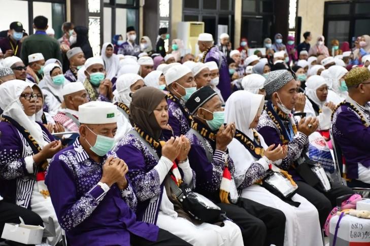 Ratusan Jamaah Haji Sumsel Pulang, Satu Dirawat di RS Setelah Alami Dehidrasi