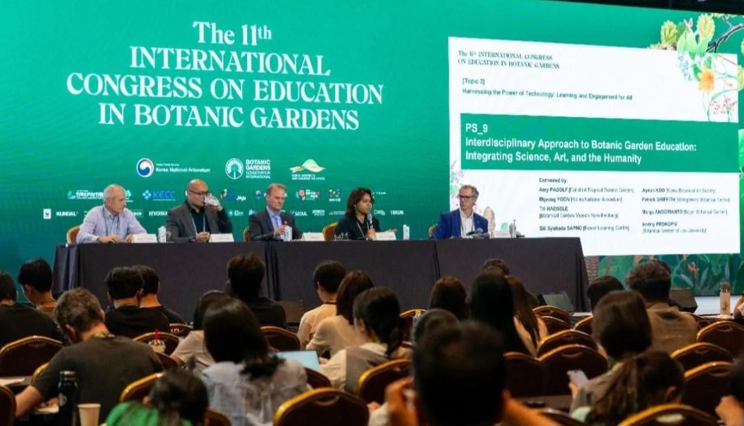 Indonesia Tampil di Forum Kebun Raya Dunia, MNR Paparkan Strategi Edukasi dan Pengelolaan Berkelanjutan