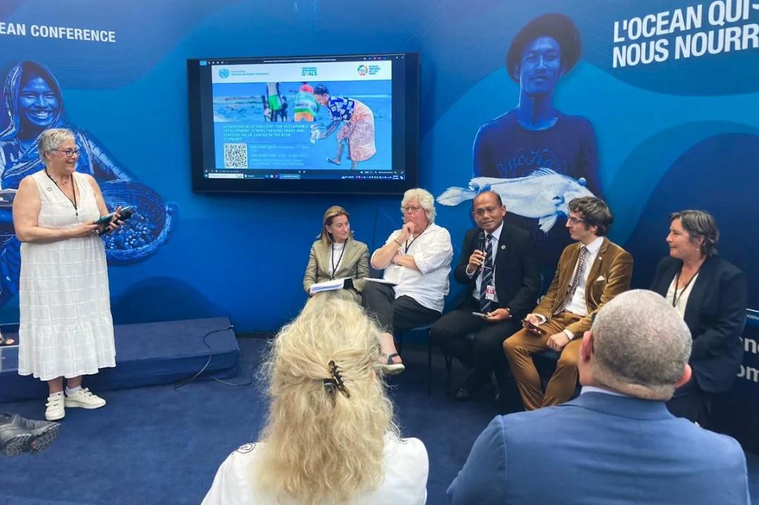 Indonesia Promosikan Rumput Laut sebagai Komoditas Strategis Ekonomi Biru di Konferensi Kelautan PBB 2025