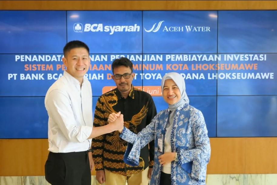 BCA Syariah Salurkan Rp318 Miliar untuk Proyek Air Bersih di Lhokseumawe, Dukung Akses Air Minum Berkelanjutan