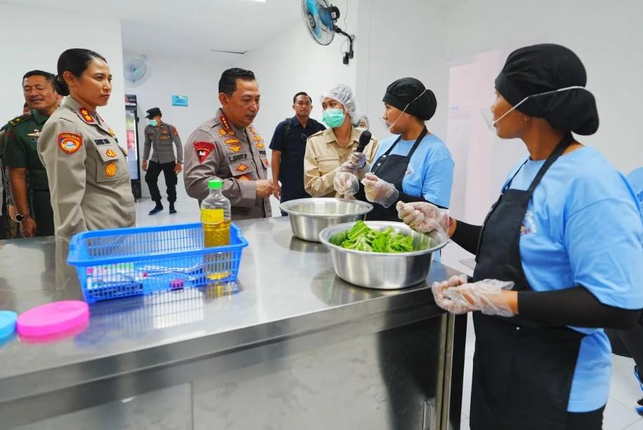 Kapolri Resmikan SPPG Polres Jembrana, Dorong Program Makan Bergizi Gratis di Bali