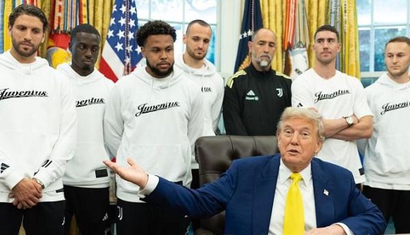 Komentar Politik Trump soal Iran dan Transfobia Buat Pemain Juventus Terkejut saat Kunjungan ke Gedung Putih