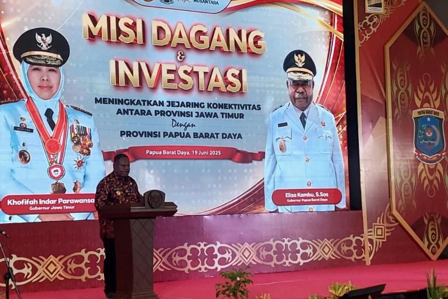 Gubernur Papua Barat Daya Ungkap Transaksi Misi Dagang Capai Rp506 Miliar Bersama Jawa Timur