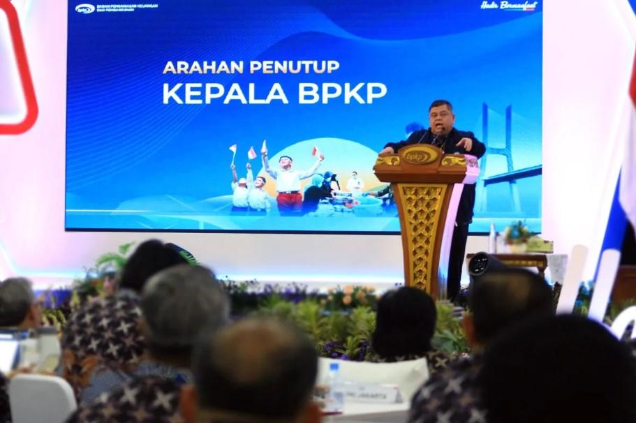 Kepala BPKP Tekankan Ketangguhan dan Kolaborasi Pimpinan dalam Rapat Kerja Nasional 2025