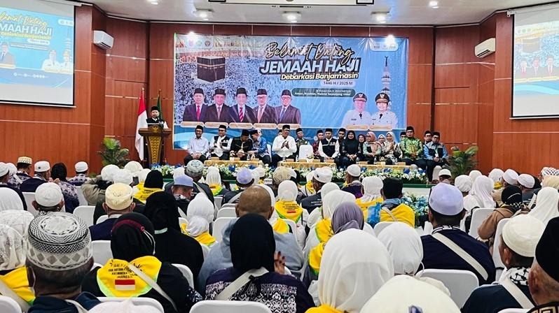 Kloter 06 Tutup Gelombang Pertama, Pemulangan Jamaah Haji Debarkasi Banjarmasin Berlanjut dari Madinah